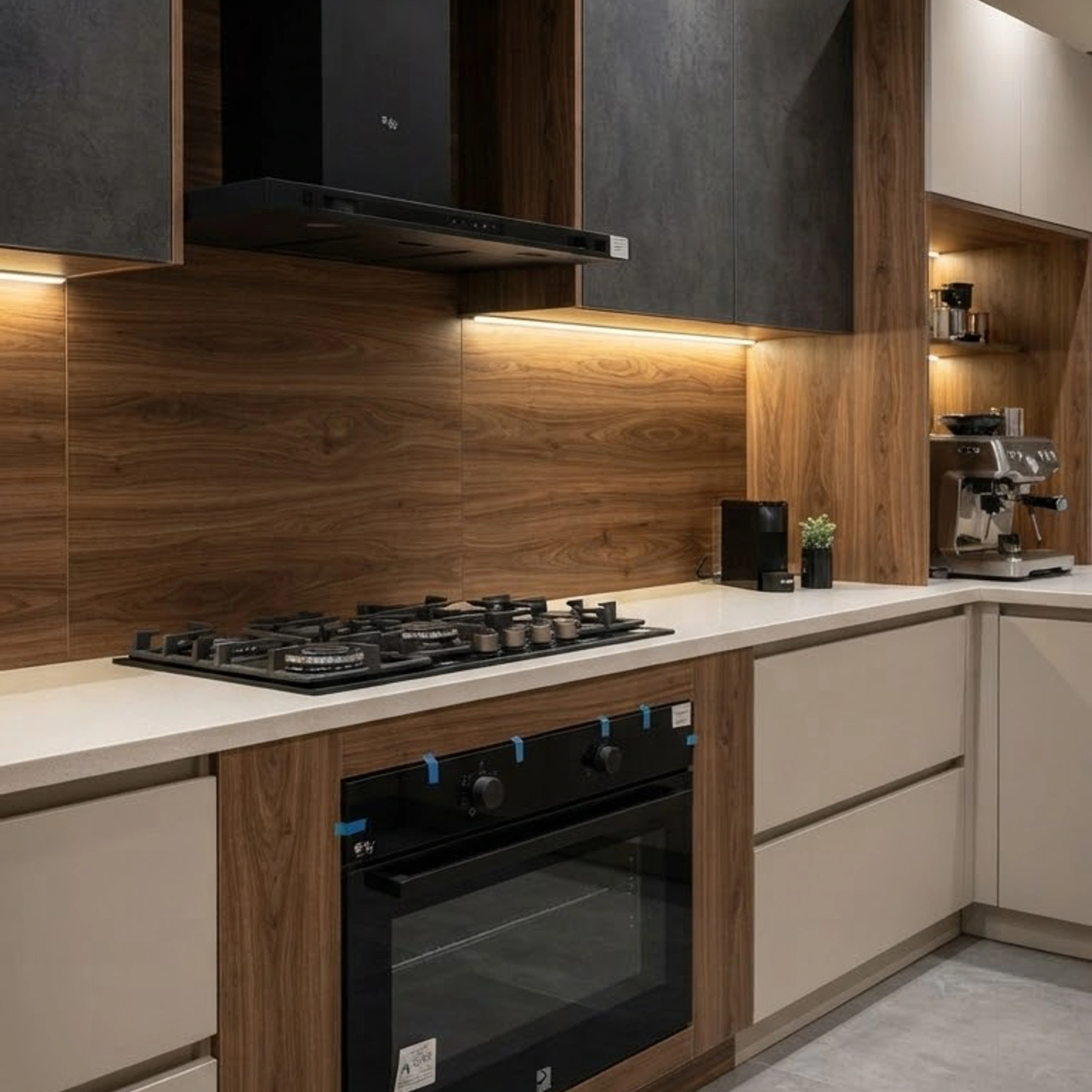 Digital Gas Built-in Oven with Gas Grill