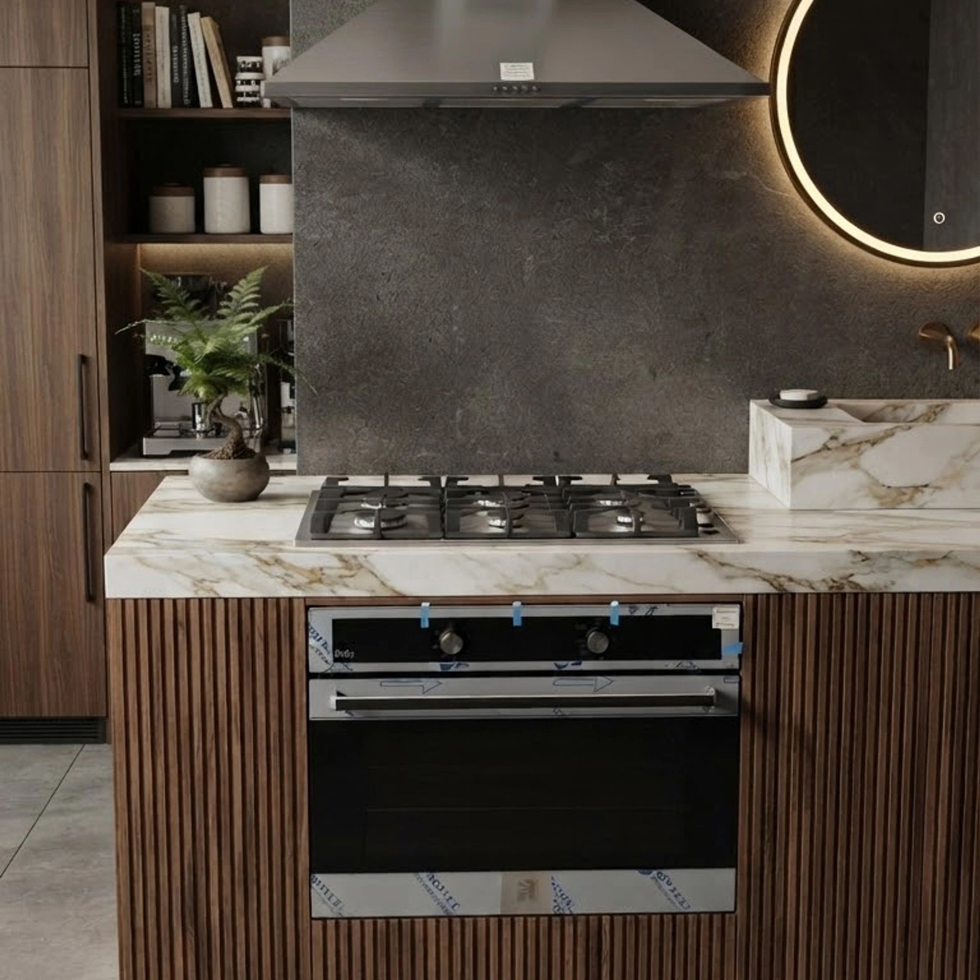 Digital Gas Oven, Electric Grill