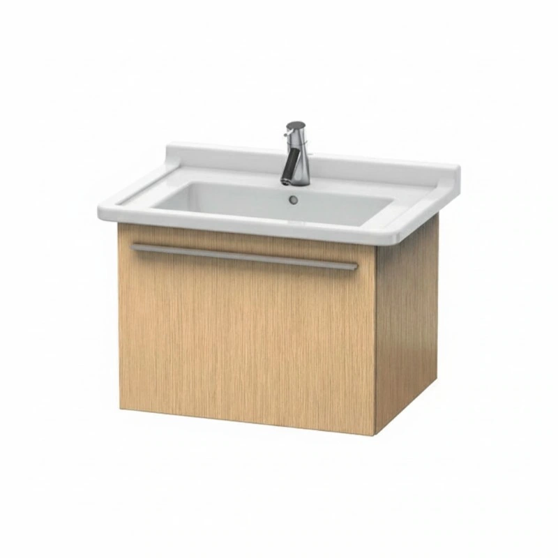 Wall-mounted vanity unit (47 x 60 cm) for a 70 cm basin.