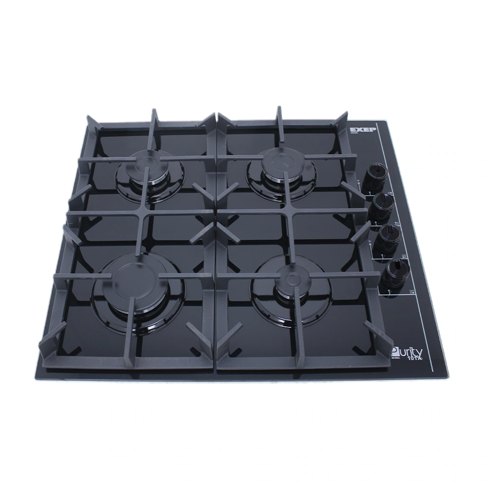 HPT602G | 4-Burner Gas Hob with Heavy-Duty Cast Iron Supports