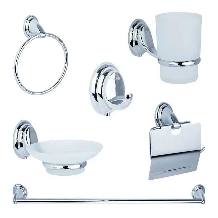 Dream 3100 Nickel-Chrome Stainless Steel Accessory Set (6 Pieces)