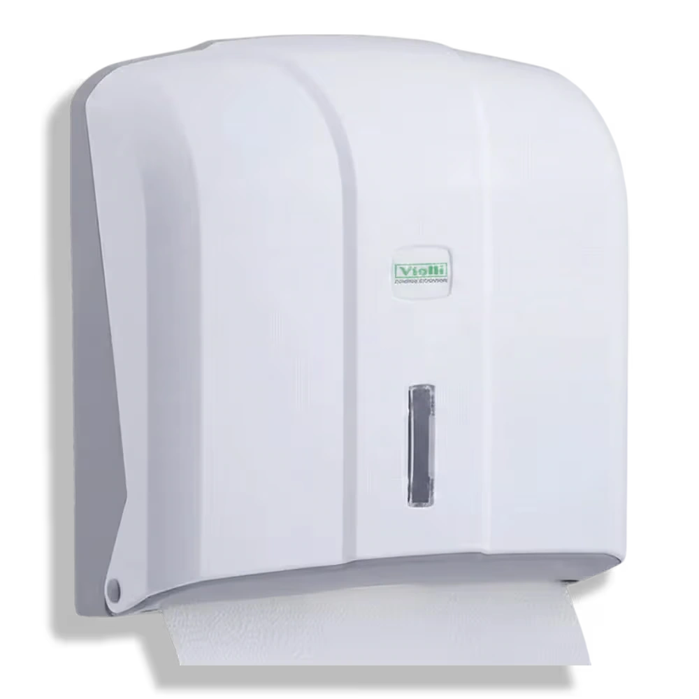 Turkish Paper Towel Dispenser, 300-Towel Capacity – White