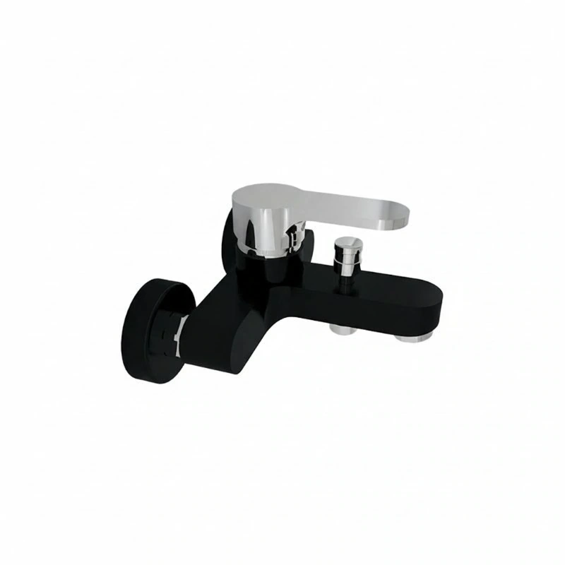 Tara Single-Lever Bath Mixer – Black/Chrome (SD1253-BCP)