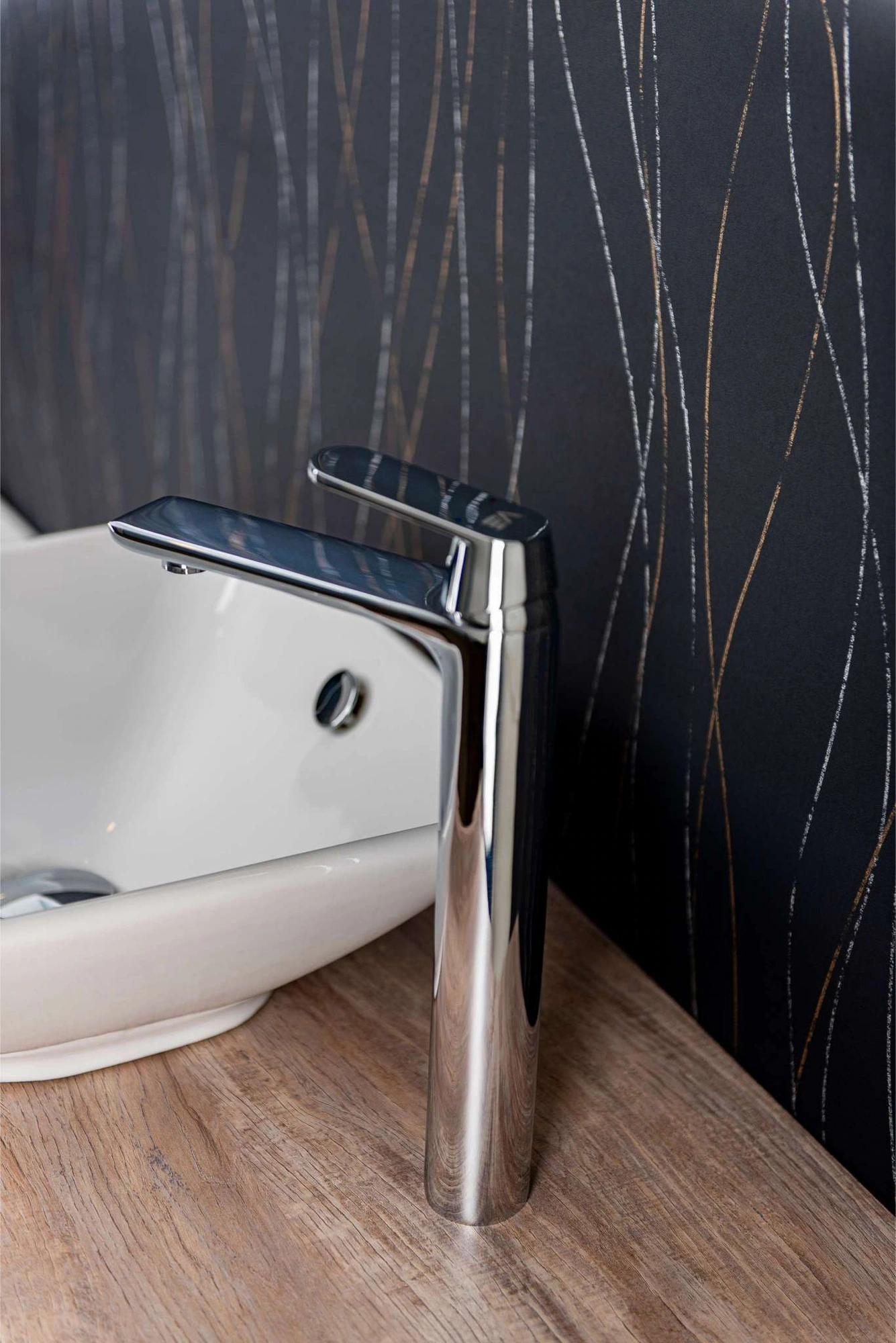 Padova Single Lever High Basin Mixer Tower