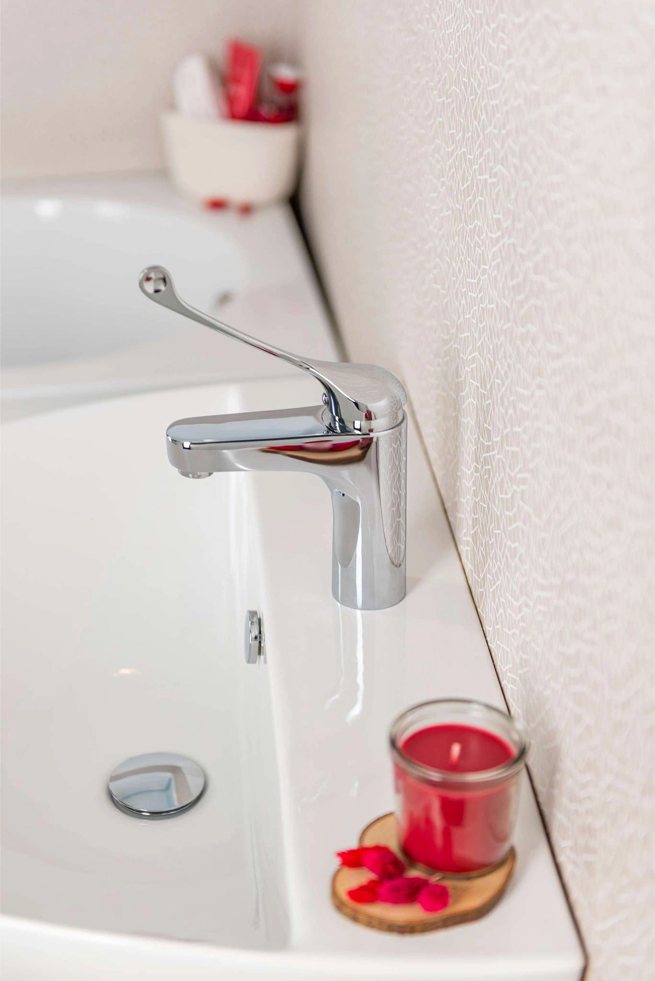 Rome Washbasin Single Lever Mixer