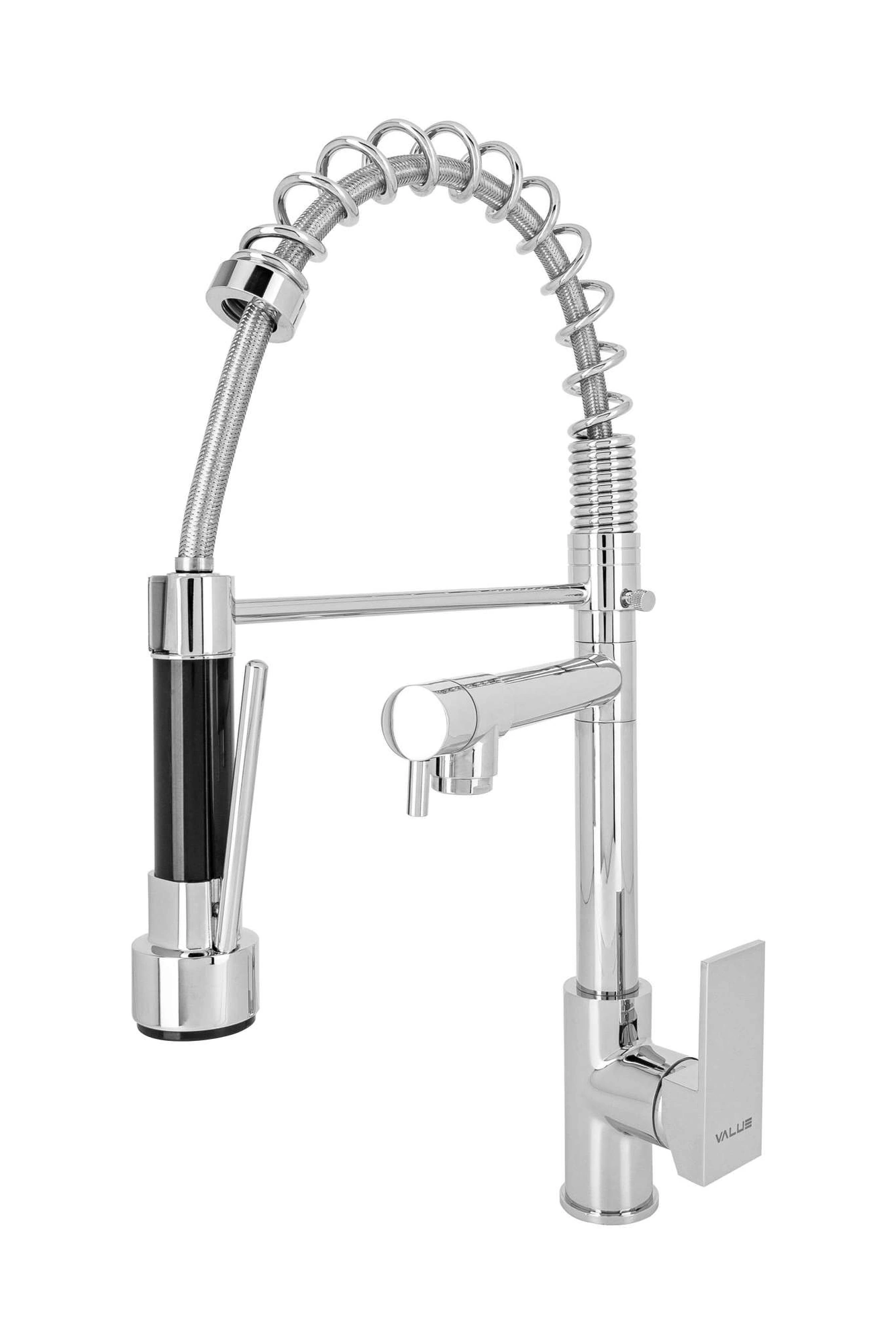 Trevi Deck Mount Kitchen Mixer – 2 Outlets with Hand Sprayer