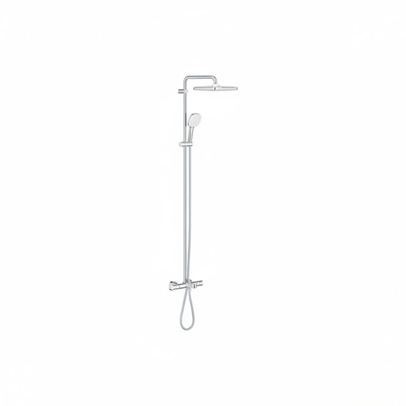 Tempesta Thermostatic Bath Mixer with 25cm Shower Head