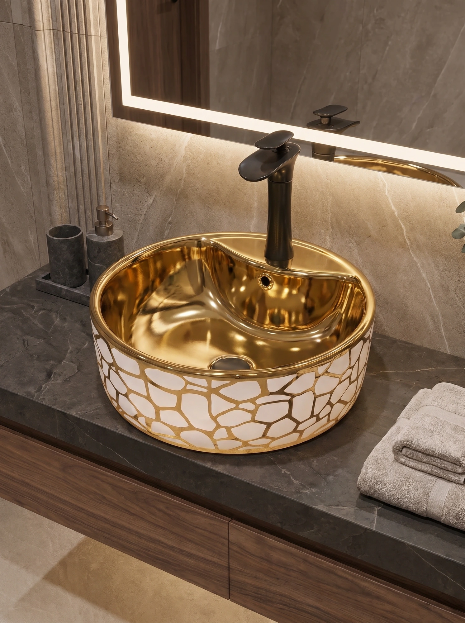Luxury basin