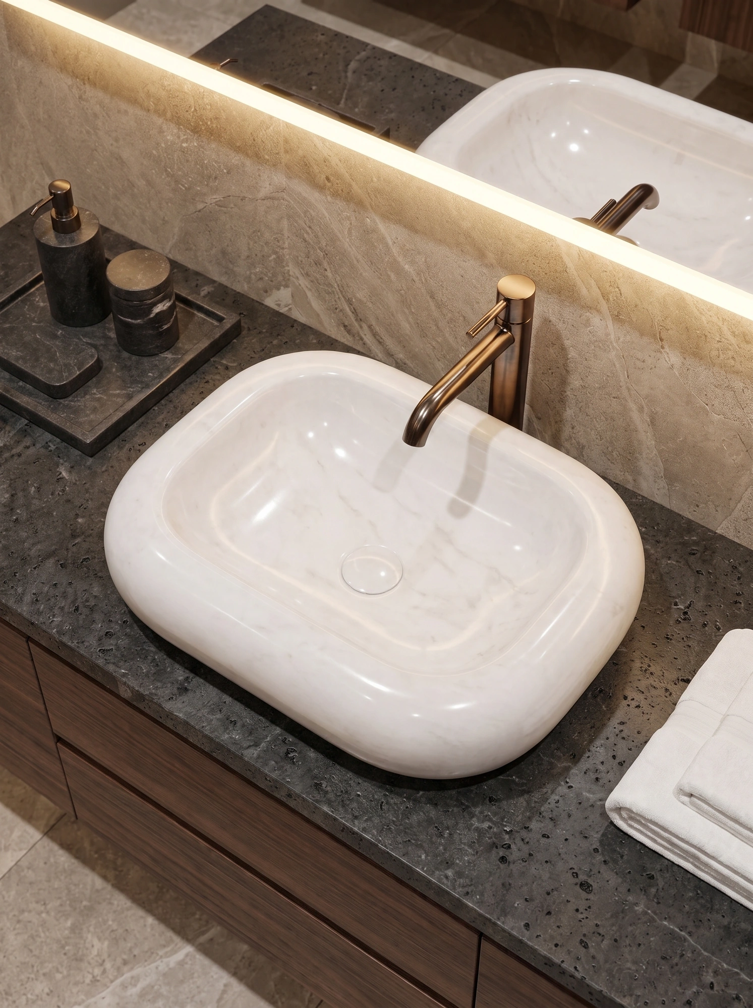 Luxury basin