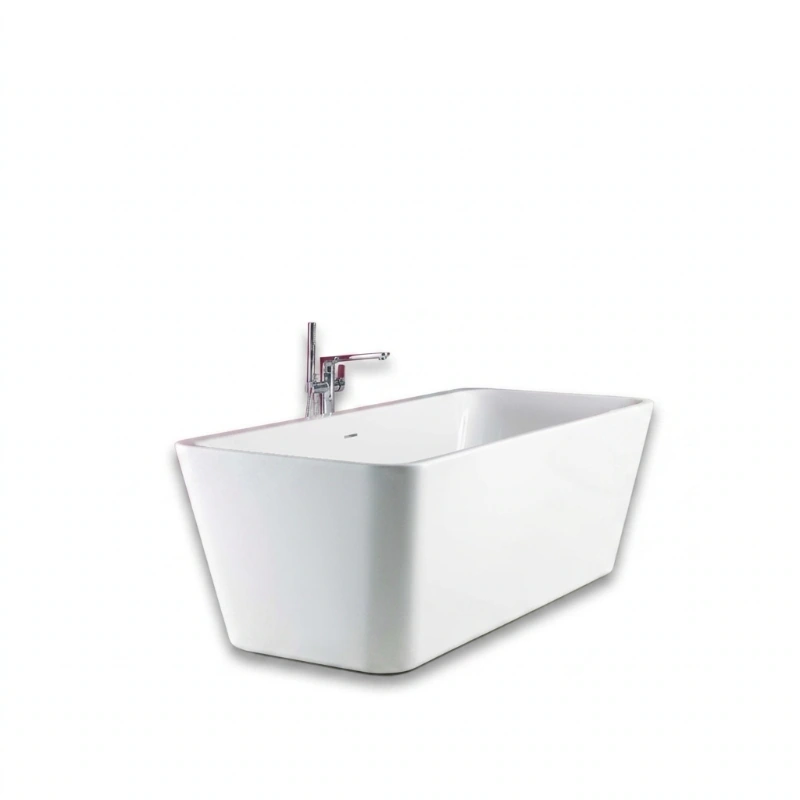 Tonic Bathtub with Side Panels, 280 x 180 cm, White